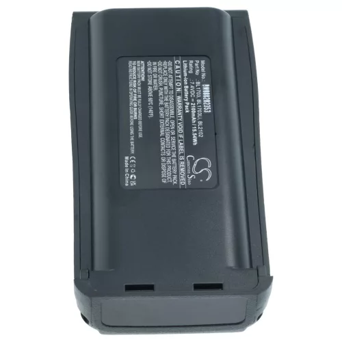 VHBW Radio Akku BL2102, BL1703Li, BL-2102Li, BH1801 - 2100 mAh 7,4 V Li-Ion