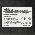 VHBW Radio Battery Harico BL50 - 2200 mAh 7.4 V Li-Ion
