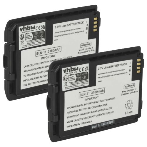 VHBW Radio Akku EADS HT9980AA, BLN-11 - 3180 mAh 3,7 V Li-Ion