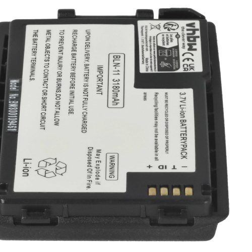 VHBW Radio Akku EADS HT9980AA, BLN-11 - 3180 mAh 3,7 V Li-Ion