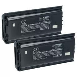   VHBW Radio Akku KNB-29N, KNB-29, KNB-30A, KNB-30, KNB-53N, KNB-53 - 2500 mAh 7,2 V NiMH
