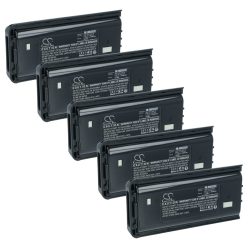   VHBW Radio Akku KNB-29N, KNB-29, KNB-30A, KNB-30, KNB-53N, KNB-53 - 2500 mAh 7,2 V NiMH