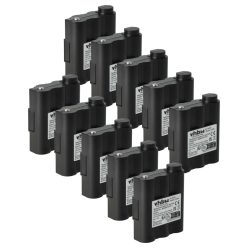   VHBW Radio Battery Alan Midland BATT5R, PB-ATL/G7 - 700 mAh 6 V NiMH