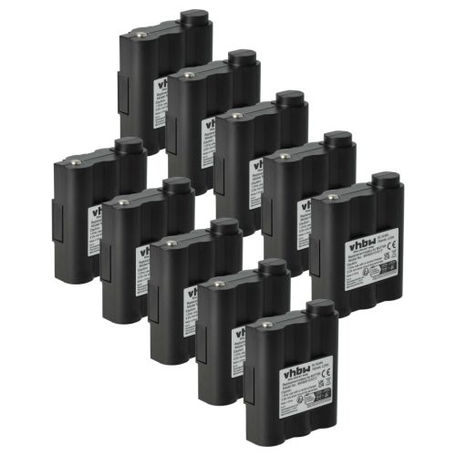 VHBW Radio Battery Alan Midland BATT5R, PB-ATL/G7 - 700 mAh 6 V NiMH