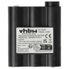 VHBW Radio Battery Alan Midland BATT5R, PB-ATL/G7 - 700 mAh 6 V NiMH