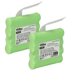 VHBW Radio Battery BATT6R, BATT-6R - 700 mAh 4.8 V NiMH