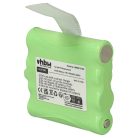 VHBW Radio Battery BATT6R, BATT-6R - 700 mAh 4.8 V NiMH