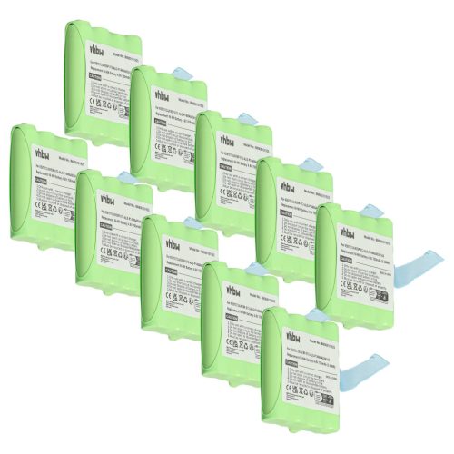 VHBW Radio Battery KEBT072A, BATT4R, BATT-4R, KEBT-072-A - 700 mAh 4.8 V NiMH