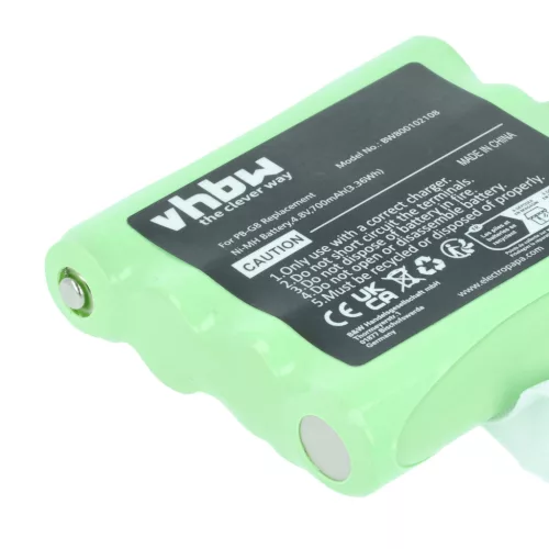VHBW Radio Battery PB-G8 - 700 mAh 7.4 V NiMH