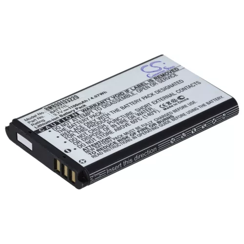 VHBW Videokamera Akku BATT11L - 1100 mAh 3,7 V Li-Ion