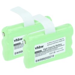VHBW Radio Akku AVP14, BATT3R - 700 mAh 3,6 V NiMH