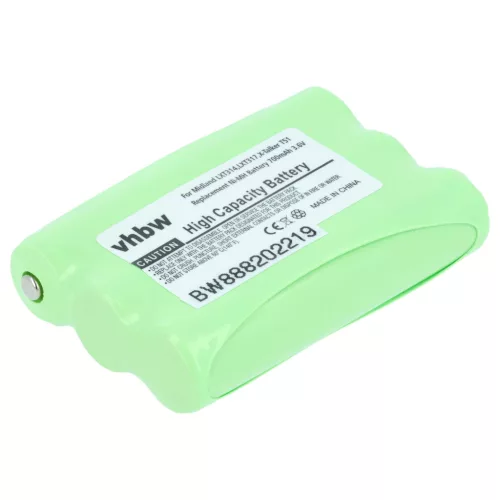 VHBW Radio Battery AVP14, BATT3R - 700 mAh 3.6 V NiMH