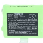 VHBW Radio Akku PB-X7, BATT10, AVP13 - 1500 mAh 3,6 V NiMH