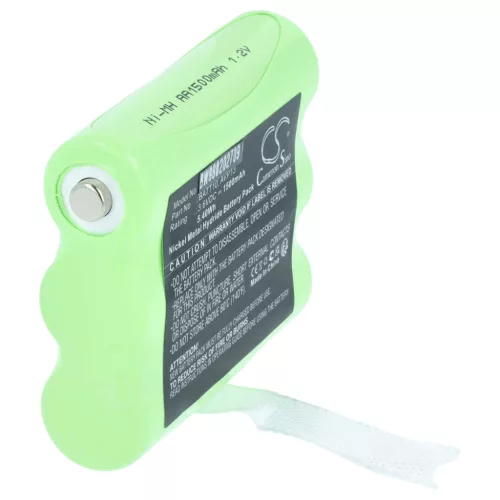 VHBW Radio Battery PB-X7, BATT10, AVP13 - 1500 mAh 3.6 V NiMH