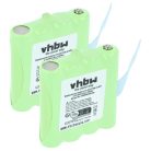 VHBW Radio Battery BATT8R, KEBT072A, KEBT-072-A - 600 mAh 4.8 V NiMH