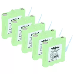   VHBW Rádió Akkumulátor BATT8R, KEBT072A, KEBT-072-A - 600 mAh 4,8 V NiMH