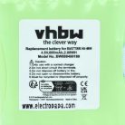 VHBW Radio Battery BATT8R, KEBT072A, KEBT-072-A - 600 mAh 4.8 V NiMH