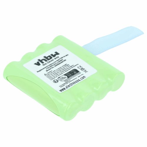 VHBW Radio Battery BATT8R, KEBT072A, KEBT-072-A - 600 mAh 4.8 V NiMH