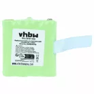 VHBW Radio Battery BATT8R, KEBT072A, KEBT-072-A - 600 mAh 4.8 V NiMH