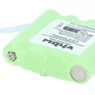 VHBW Radio Battery BATT8R, KEBT072A, KEBT-072-A - 600 mAh 4.8 V NiMH