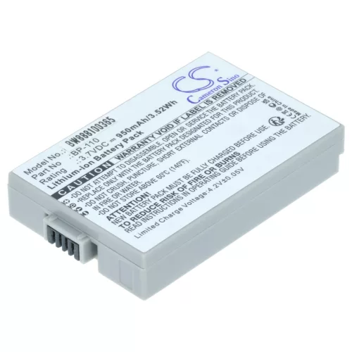 VHBW Videokamera Akku Canon BP-110 - 950 mAh 3,7 V Li-Ion