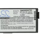 VHBW Videokamera Akku BP-308, BP-315, BP-208 - 700 mAh 7,4 V Li-Ion