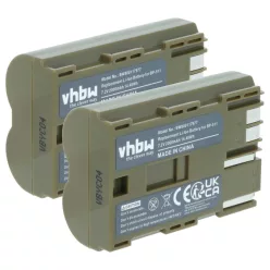   VHBW Akku Canon BP-511A, BP-512, BP-514, BP-511, BP-508 - 2000 mAh 7,4 V Li-Ion