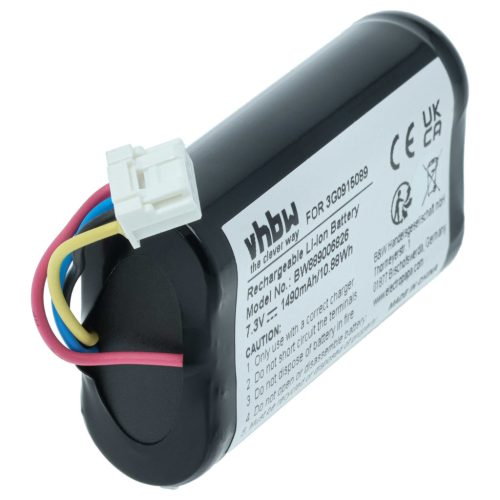 VHBW Car TCU / ECU Battery Audi 3G0 915 089 - 1490 mAh 7.3 V Li-Ion