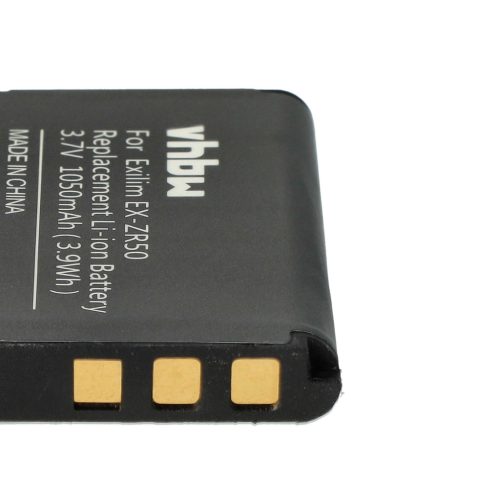 VHBW Akku Casio NP-160 - 1050 mAh 3,7 V Li-Ion