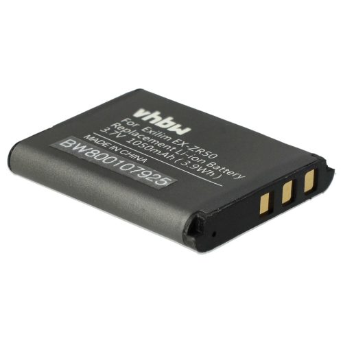 VHBW Akku Casio NP-160 - 1050 mAh 3,7 V Li-Ion