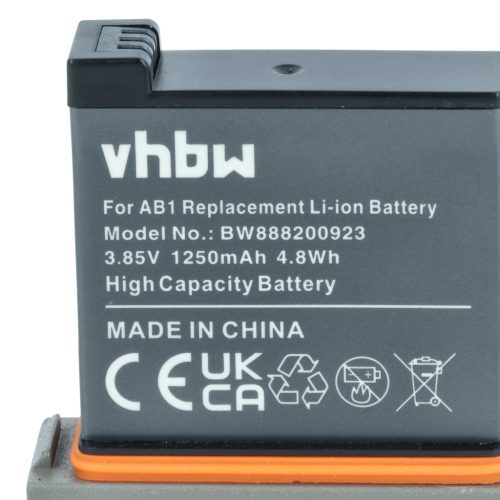 VHBW Akku DJI AB1 - 1250 mAh 3,85 V Li-Ion