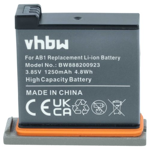 VHBW Akku DJI AB1 - 1250 mAh 3,85 V Li-Ion