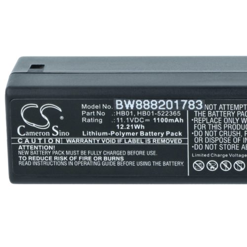 VHBW Akku DJI HB01, HB01-522365 - 1100 mAh 11,1 V Li-Polymer