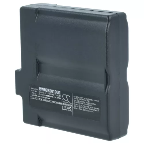 VHBW Wärmebildkamera Akku T198288, 119268-07, T199365 - 6800 mAh 7,4 V Li-Ion