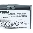 VHBW Videokamera Akku 010-12521-40, 360-00106-00 - 1250 mAh 3,8 V Li-Ion