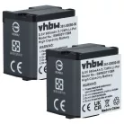 VHBW Videokamera Akku 010-01363-10, 010-12256-01, 361-00080-00 - 980 mAh 3,8 V Li-Polymer