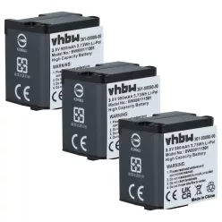   VHBW Camcorder Battery 010-01363-10, 010-12256-01, 361-00080-00 - 980 mAh 3.8 V Li-polymer