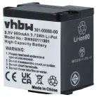 VHBW Camcorder Battery 010-01363-10, 010-12256-01, 361-00080-00 - 980 mAh 3.8 V Li-polymer