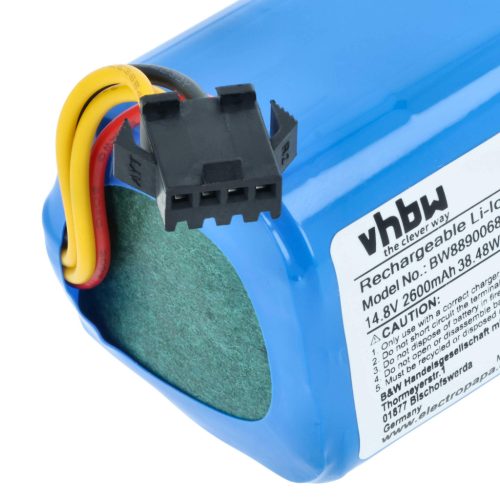 VHBW Akku Hoover B015, 35602251, HGO0314BAT - 2600 mAh 14,8 V Li-Ion