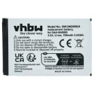 VHBW MP3-Player Akku Creative - 700 mAh 3,7 V Li-Ion