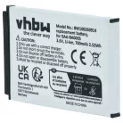 VHBW MP3-Player Akku Creative - 700 mAh 3,7 V Li-Ion