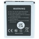 VHBW MP3-Player Akku LIP-880PD, LIP-880PD-B, LIP-880 - 980 mAh 3,7 V Li-Ion