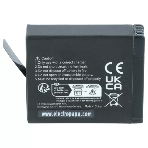 VHBW Akku Insta360 PL903135VT, PL903135VT-S01 - 1150 mAh 3,8 V Li-Ion