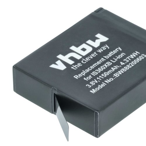 VHBW Akku Insta360 PL903135VT, PL903135VT-S01 - 1150 mAh 3,8 V Li-Ion