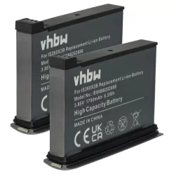   VHBW Akku Insta360 CINOSBT, CINOSBT/A - 1700 mAh 3,85 V Li-Ion