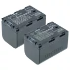 VHBW Video Camera Battery SSL-50, SSL-70 - 4400 mAh 7.4 V Li-Ion