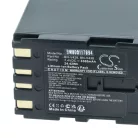 Videocamera 2x Battery replaces JVC BN-V428U, BN-V428, BN-V438U, BN-V438 - 3300 mAh 7.4 V Li-Ion