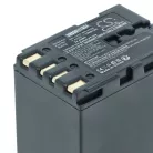 Videocamera 2x Battery replaces JVC BN-V428U, BN-V428, BN-V438U, BN-V438 - 3300 mAh 7.4 V Li-Ion