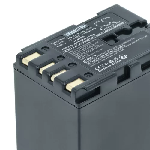 Videocamera 2x Battery replaces JVC BN-V428U, BN-V428, BN-V438U, BN-V438 - 3300 mAh 7.4 V Li-Ion