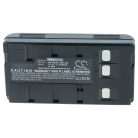 Camera 2x Battery replaces JVC BN-V22U, BN-V20, BN-V24U, BN-V22, BN-V20US, BN-V20U - 2000 mAh 6 V NiMH